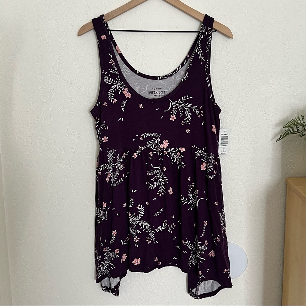 TORRID Super Soft Knit Tank NWT Size 0